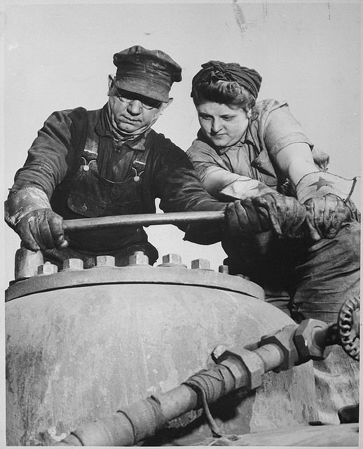 Mechanical Helper, Baltimore & Ohio Railroad, 1940 - 1945.jpg
