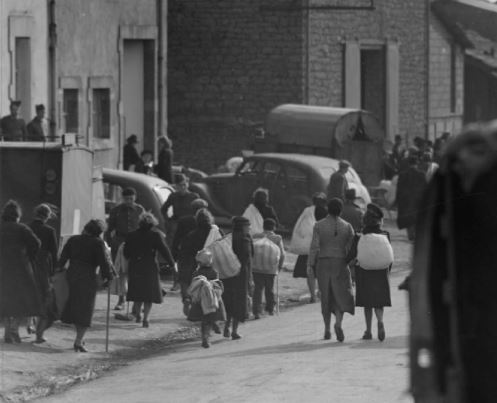 après le 10 mai 1940 - exode.JPG